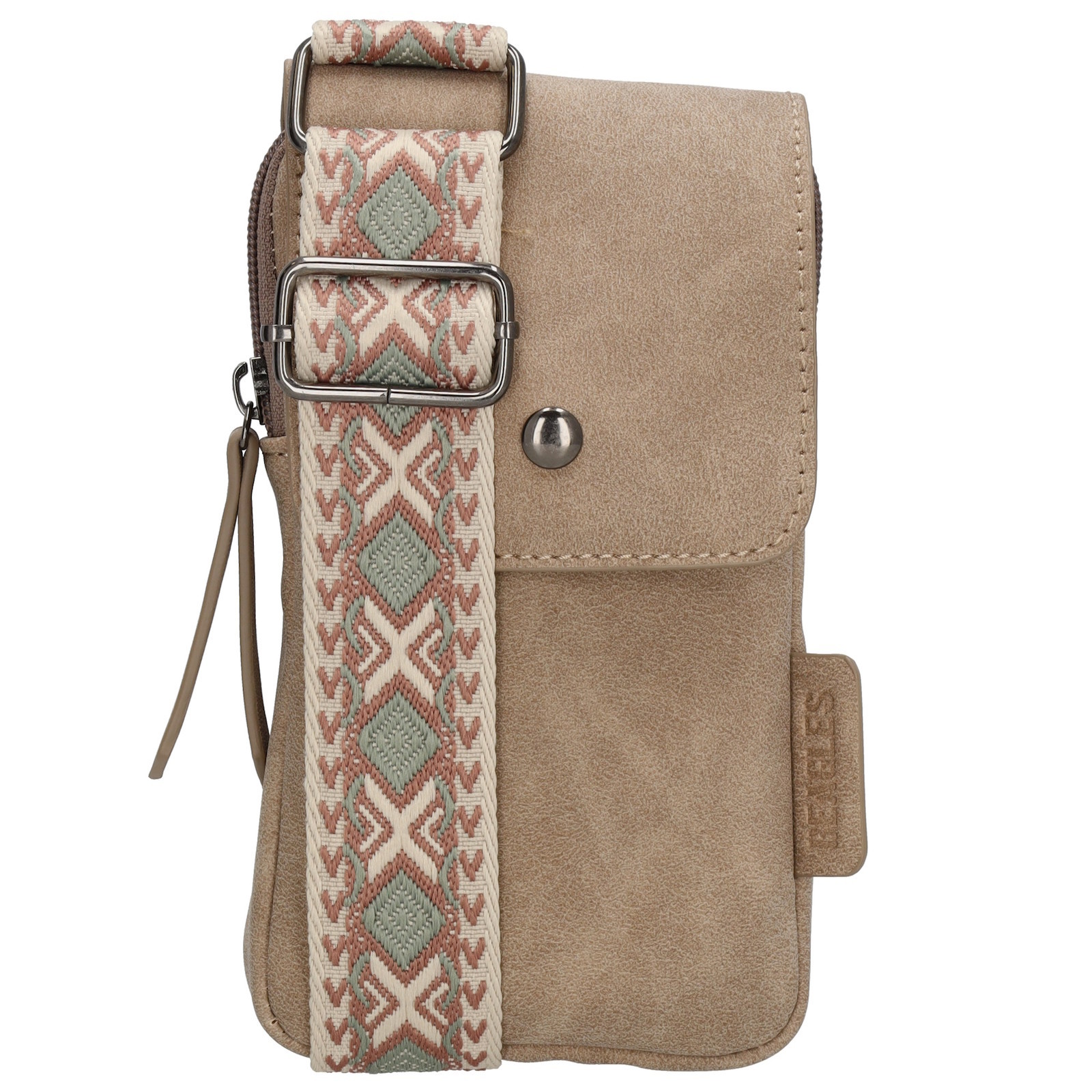 Beagles dámska crossbody taška na mobil Malaga - svetlá taupe