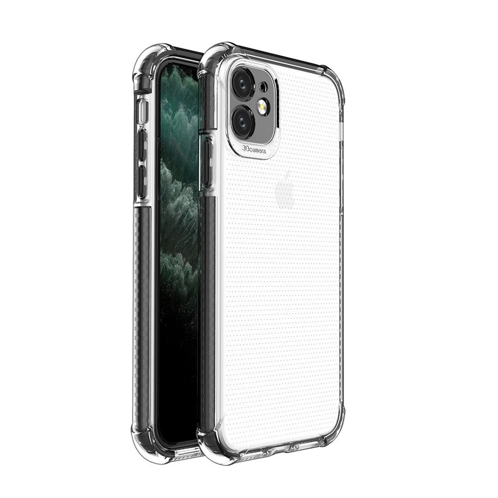 IZMAEL Apple iPhone 11 Silikónové puzdro Spring Armor  KP9579 transparentná
