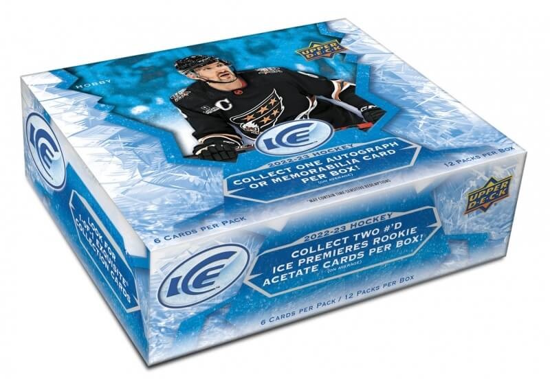 Upper Deck 2022-23 NHL Upper Deck Ice Hockey Hobby Box - hokejové karty