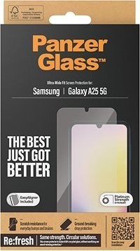 PanzerGlass Samsung Galaxy A25 5G s inštalačným rámikom