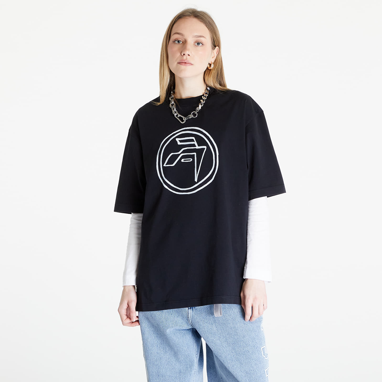 Ambush Emblem T-Shirt UNISEX Tap Shoe Blanc