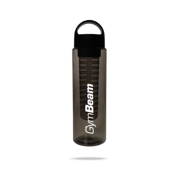 GymBeam Športová fľaša Infuser All-Black 700 ml