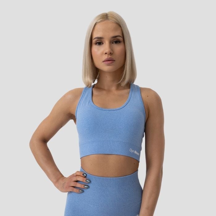 GymBeam Športová podprsenka FLO Blue  XLXL