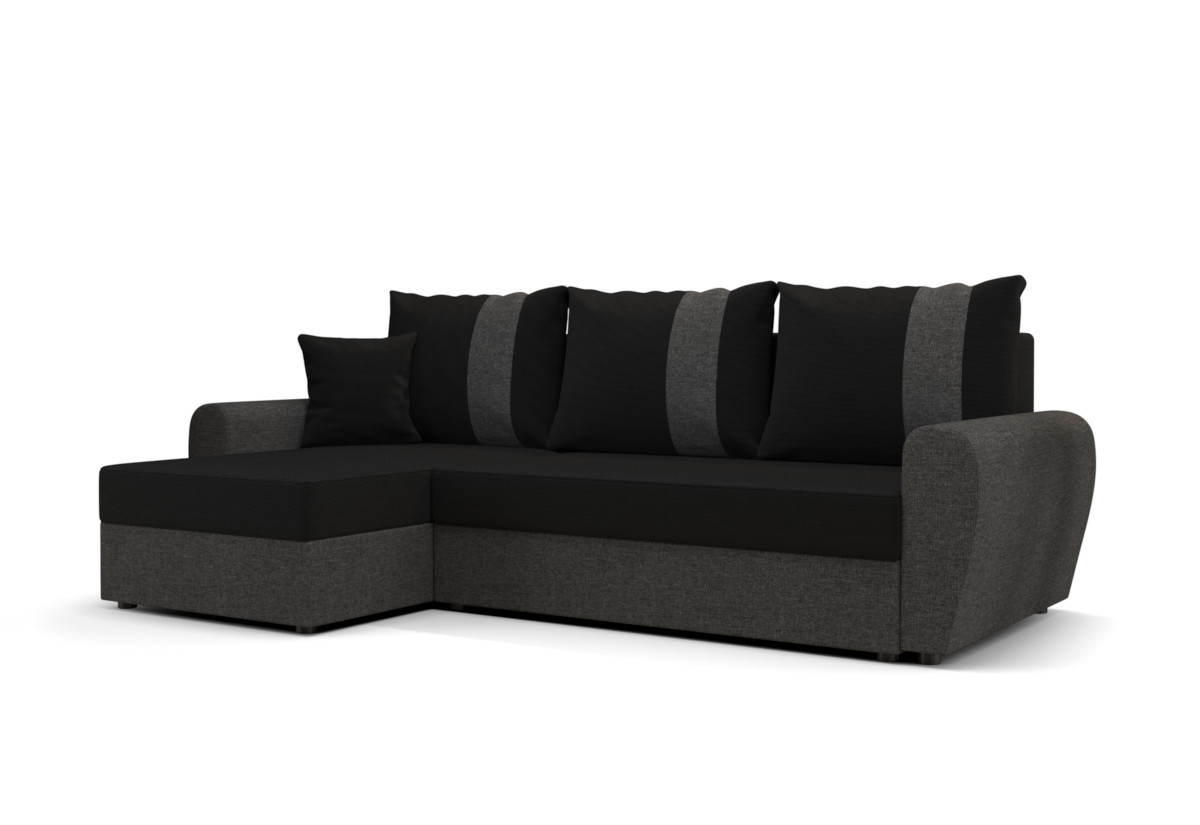 Expedo Rohová rozkladacia sedačka PAVOS, 230x89x140, sawana 14/sawana 05