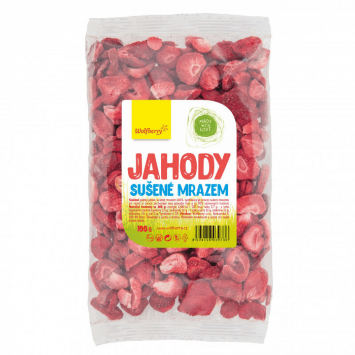 Jahody lyofilizované - Wolfberry 16 x 100 g