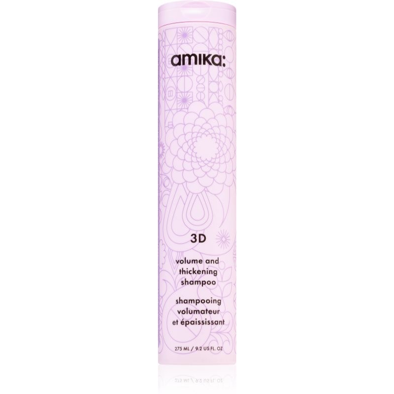 amika 3D objemový šampón pre vlasy postrádajúce hustotu 275 ml