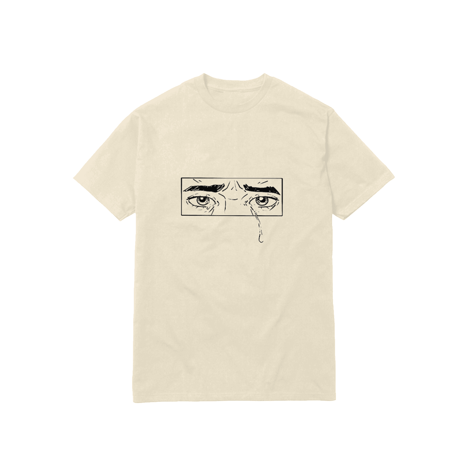 Marko Damian tričko Blažená nevedomosť - Rainy Eyes Natural M