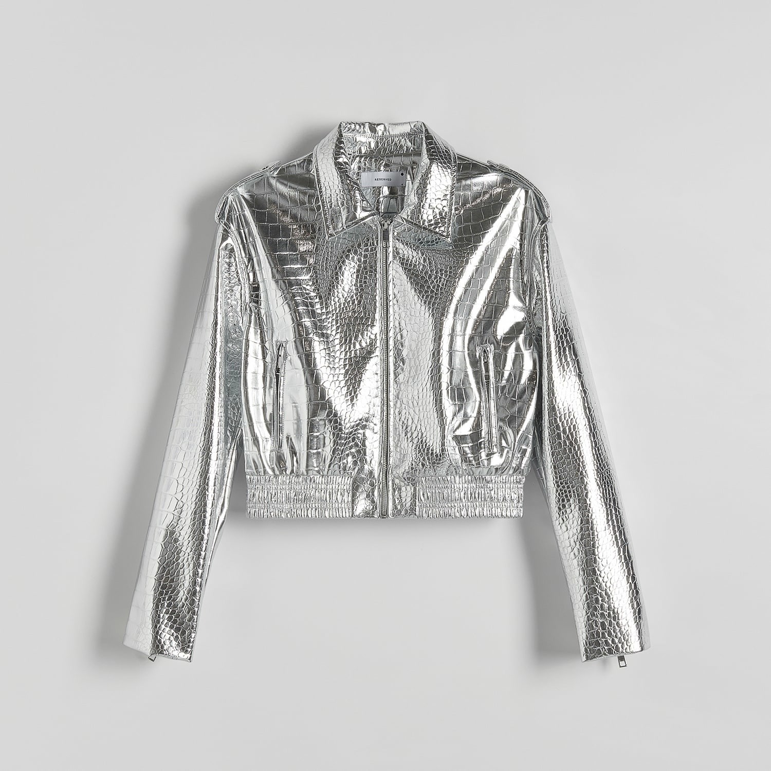 Reserved - Ladies` jacket - Strieborná