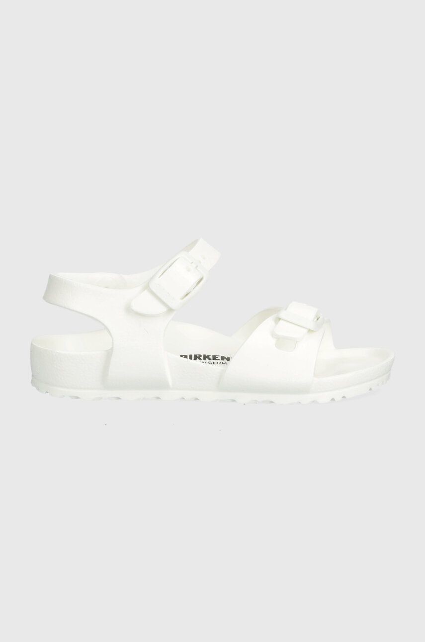 Detské sandále Birkenstock Rio EVA Kids biela farba