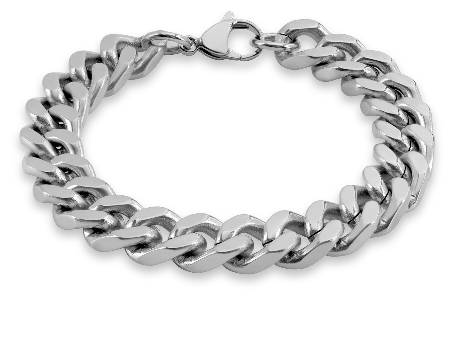 Troli Masívny oceľový náramok Pancer 23 cm