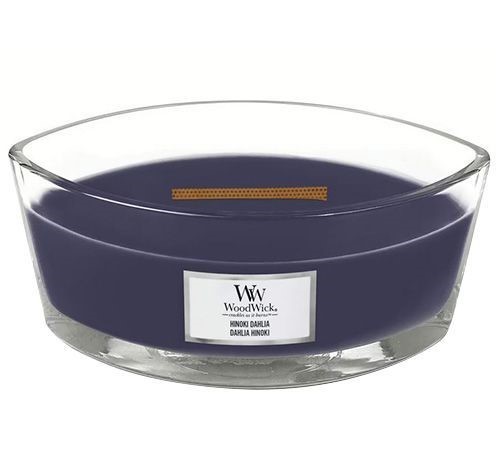 WoodWick Vonná sviečka loď Hinoki Dahlia 453,6 g