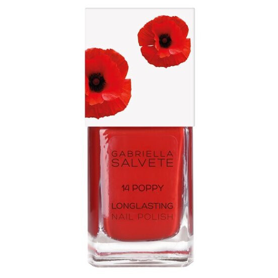 GABRIELLA SALVETE Flower Shop Lak na nechty 14 Poppy 11 ml