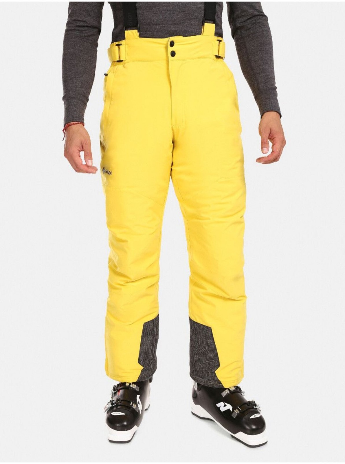 Žlté pánske lyžiarske nohavice Kilpi Mimas-M