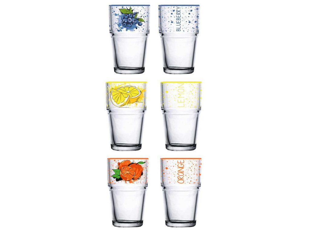 MAKRO - Pohár 350ml sada 3ks