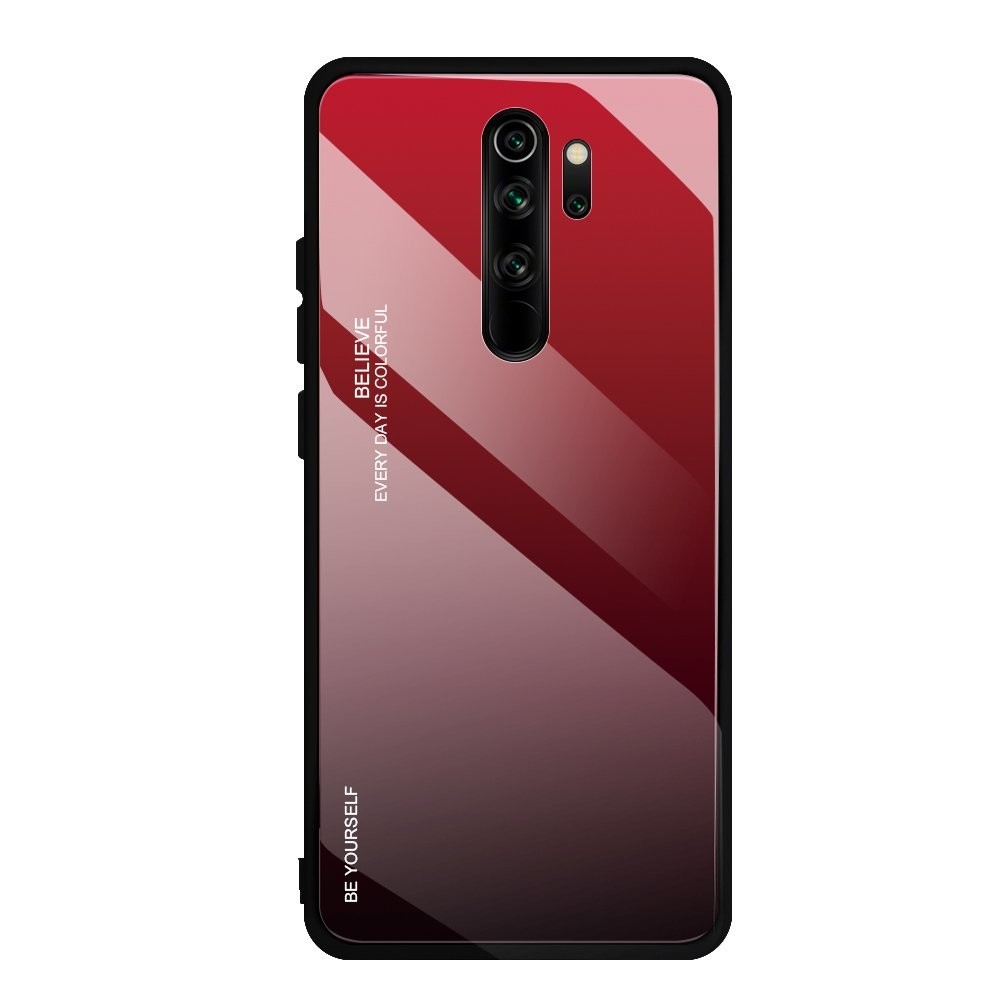 IZMAEL Xiaomi Redmi Note 8 Pro Puzdro Gradient Glass  KP10455 čierna