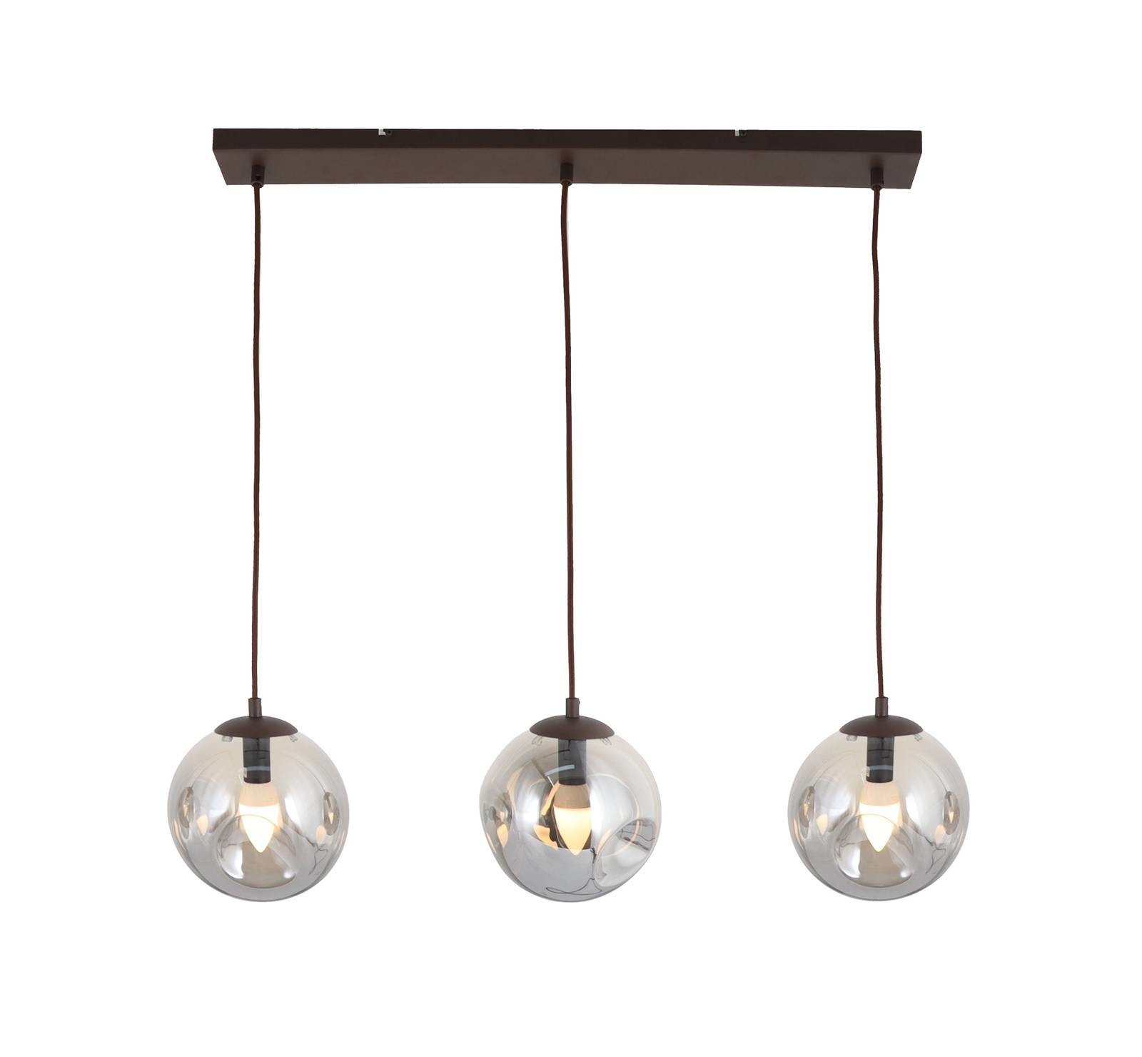 Lindby Valentina svietidlo sklo, lineárne, 3-pl.