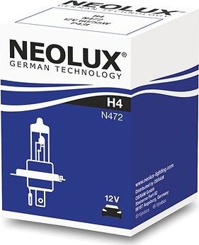 NEOLUX H4 Standard, 12V, 60/55W