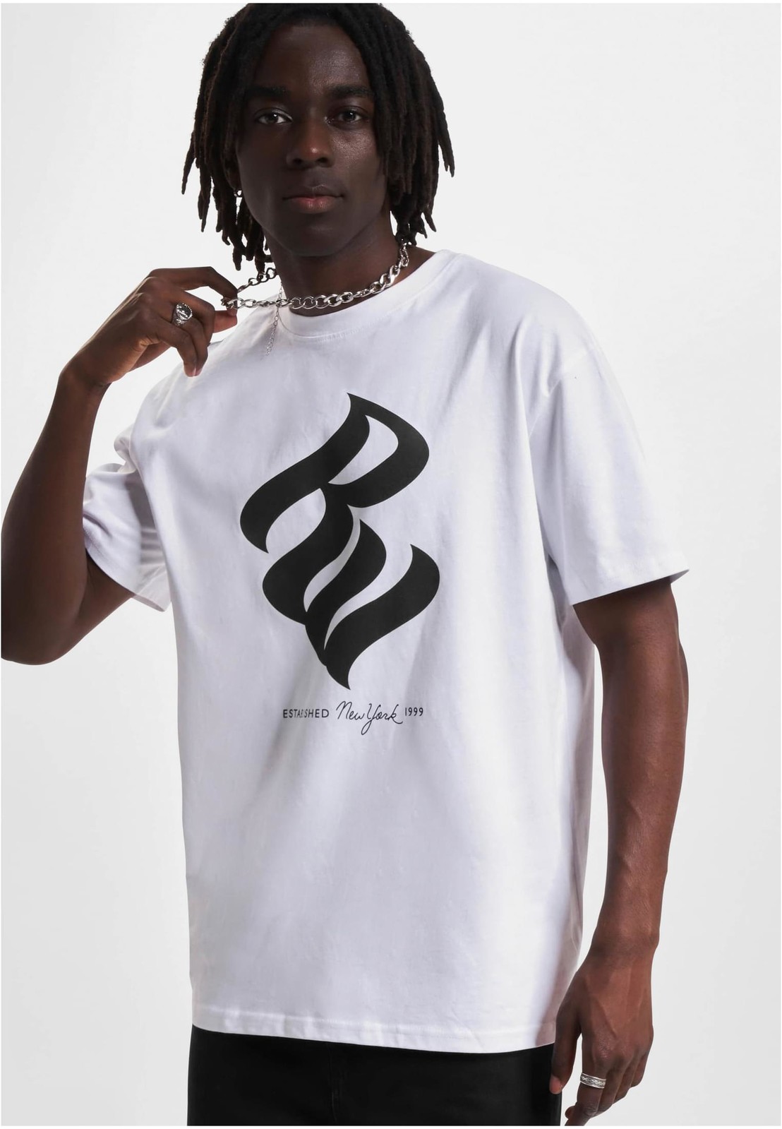 Men's T-shirt Rocawear BigLogo - white/black