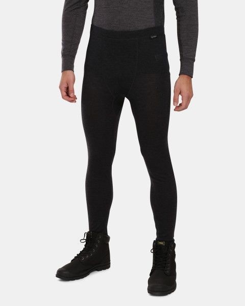 Men's functional thermal pants KILPI MAVORA BOTTOM-M Black