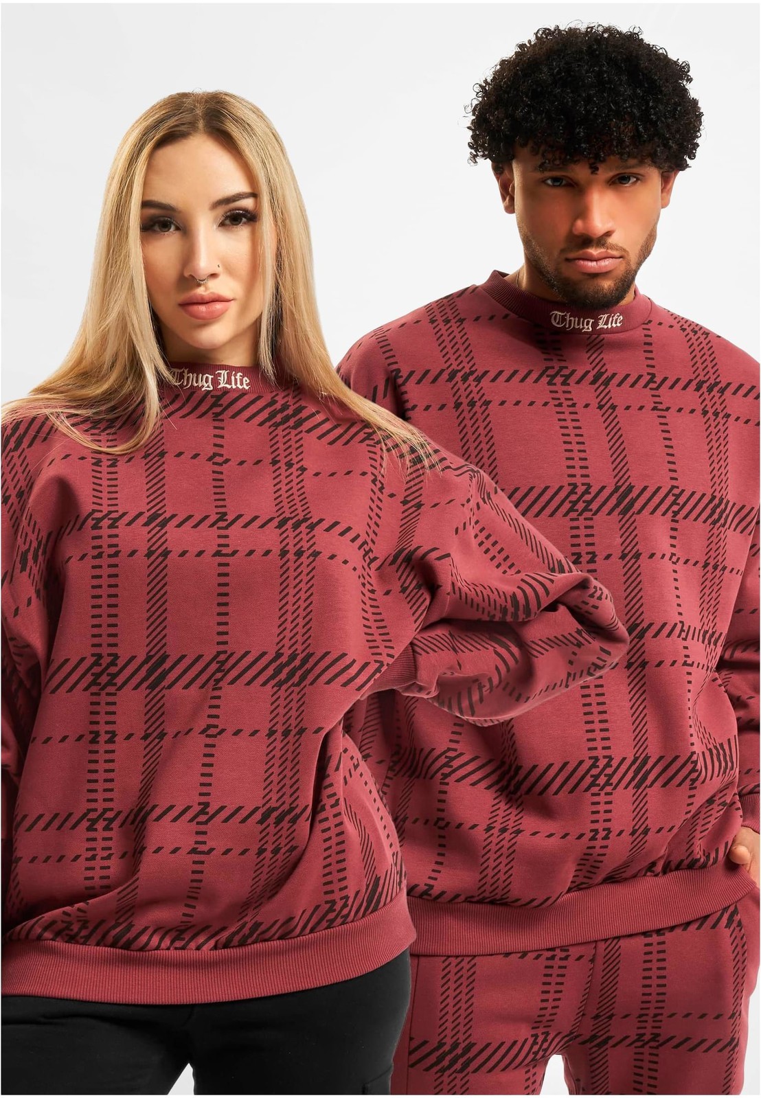 Universal sweatshirt Thug Life Mosch - brown