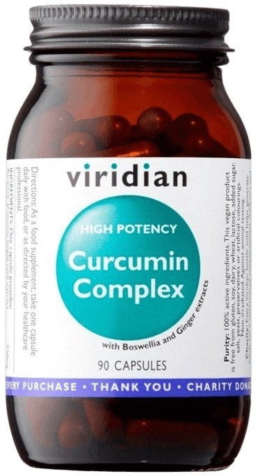 Viridian curcumin complex 90 kapsúl