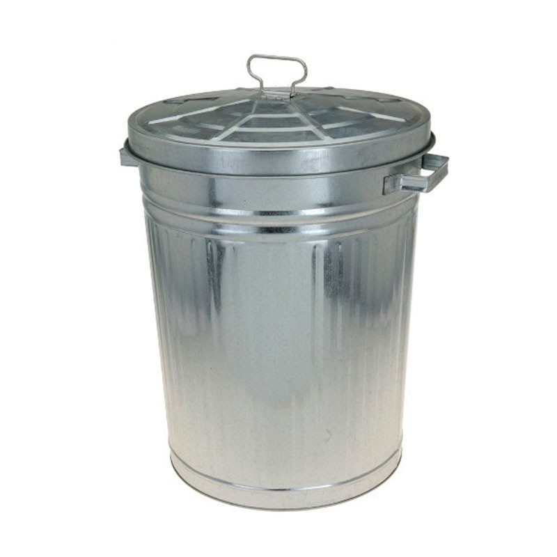 Odpadkový kôš 55 L strieborný