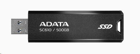 ADATA External SSD 2TB SC610 USB 3.2 Gen 2 čierna