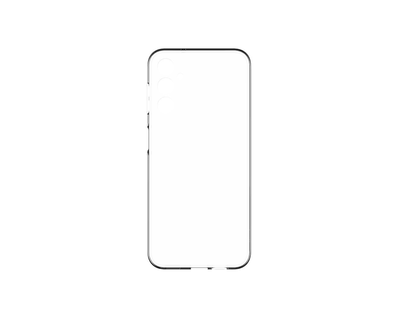 Samsung Priehľadný zadný kryt pre Samsung Galaxy A14 Transparent