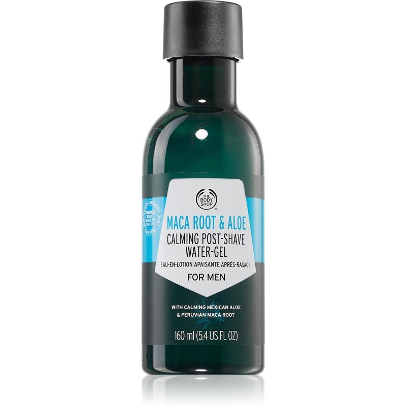 The Body Shop Maca Root & Aloe Calming Post-Shave Water Gel gél po holení s upokojujúcim účinkom 160 ml