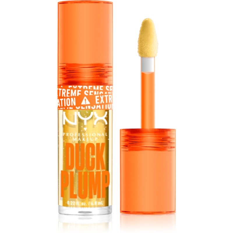 NYX Professional Makeup Duck Plump lesk na pery so zväčšujúcim efektom odtieň 01 Clearly Spicy 6,8 ml