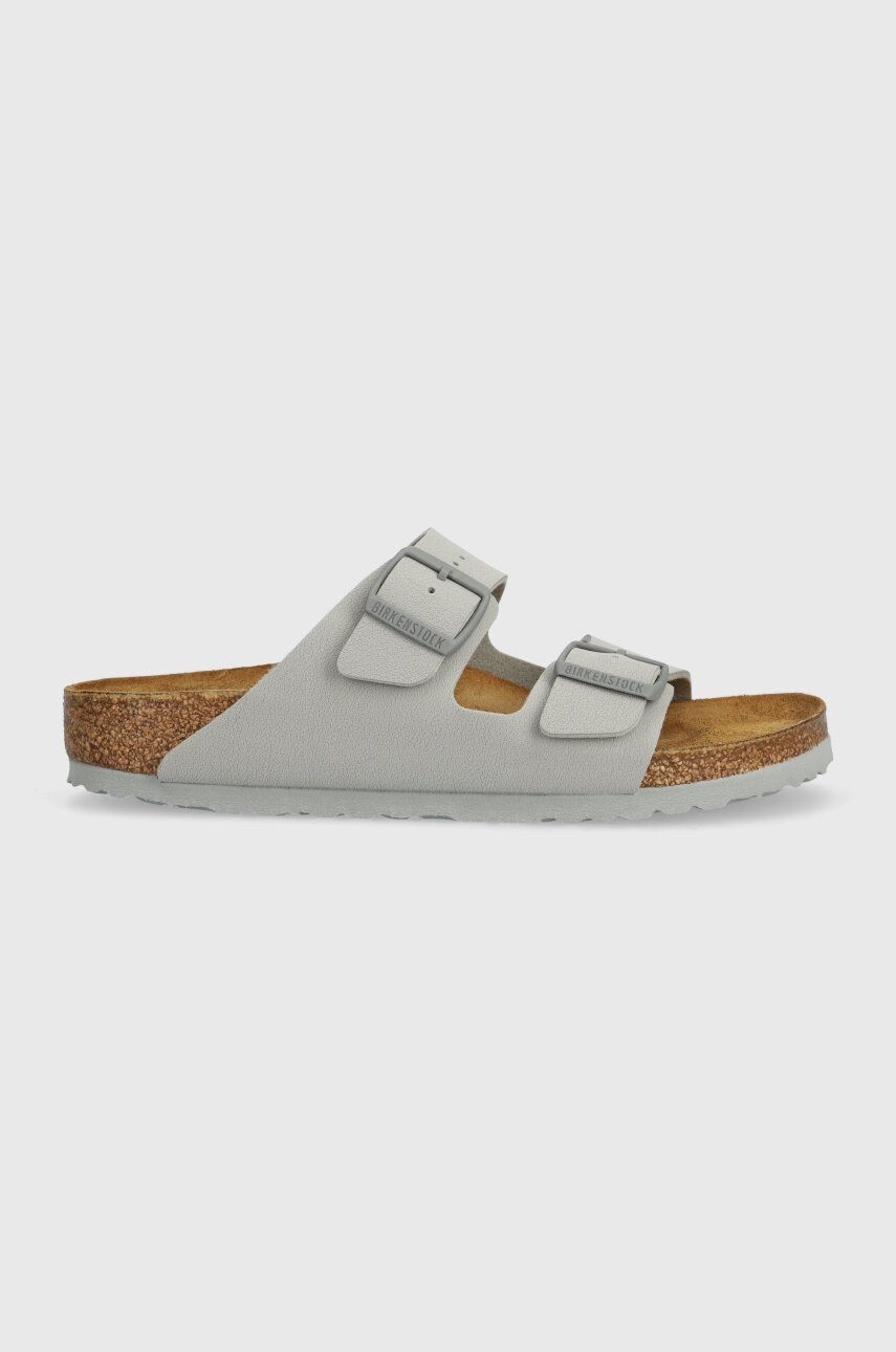 Šľapky Birkenstock Arizona dámske, šedá farba, 1027696