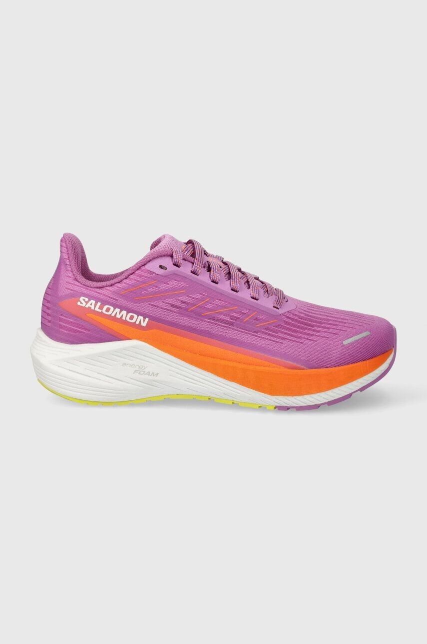 Bežecké topánky Salomon Aero Blaze 2 fialová farba