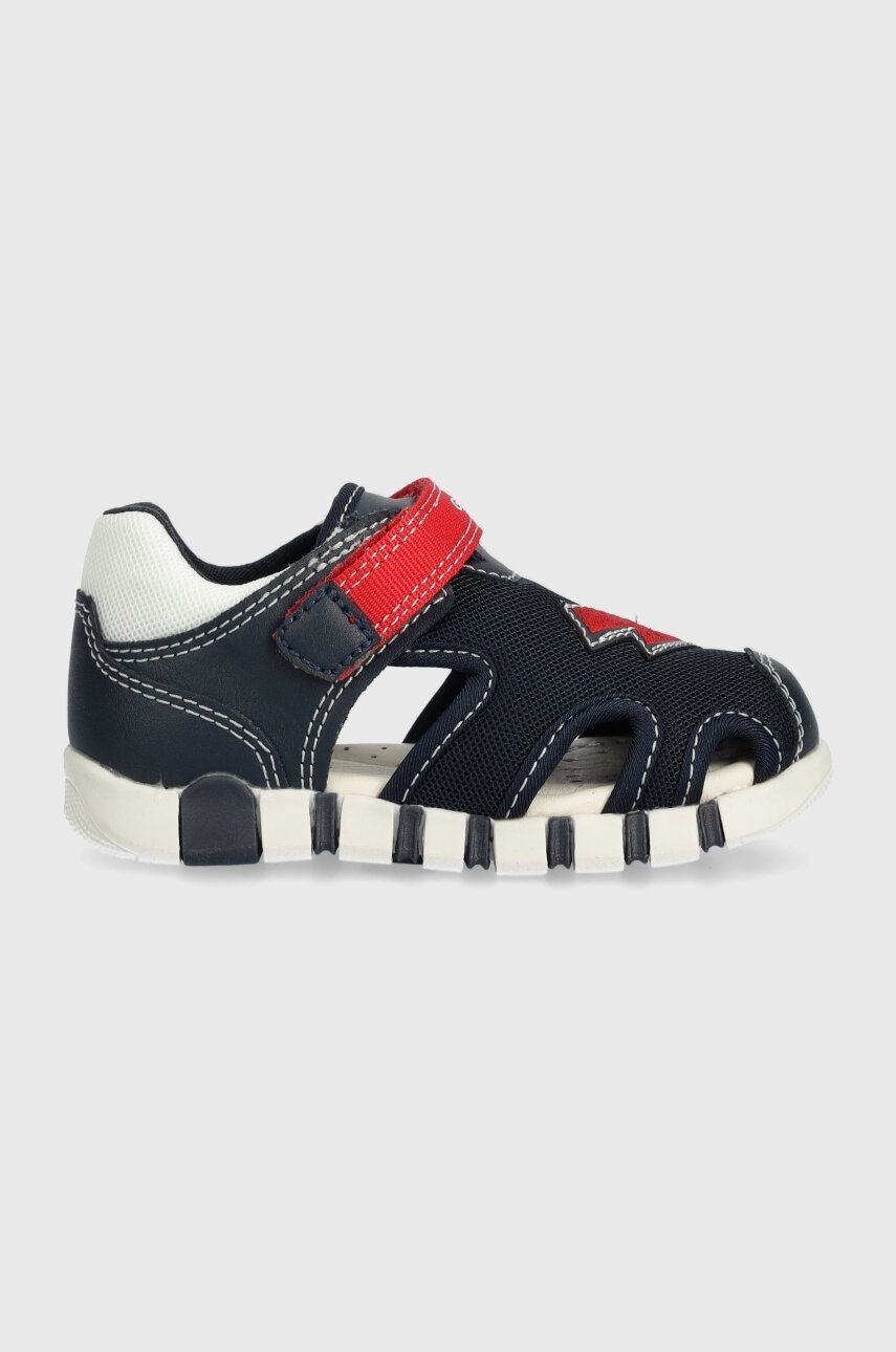 Detské sandále Geox SANDAL IUPIDOO tmavomodrá farba