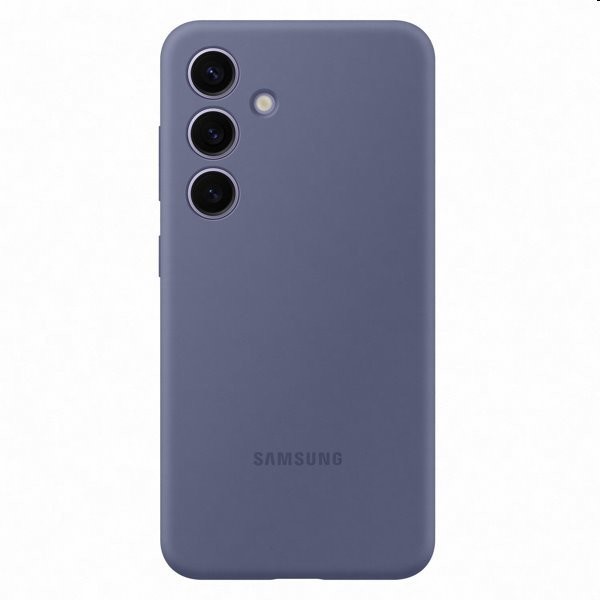 Puzdro Silicone Cover pre Samsung Galaxy S24, violet EF-PS921TVEGWW
