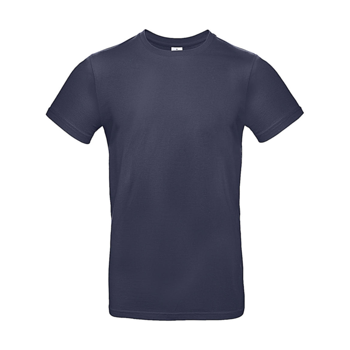 Tričko pánske B&C E190 T-Shirt - navy modré, L