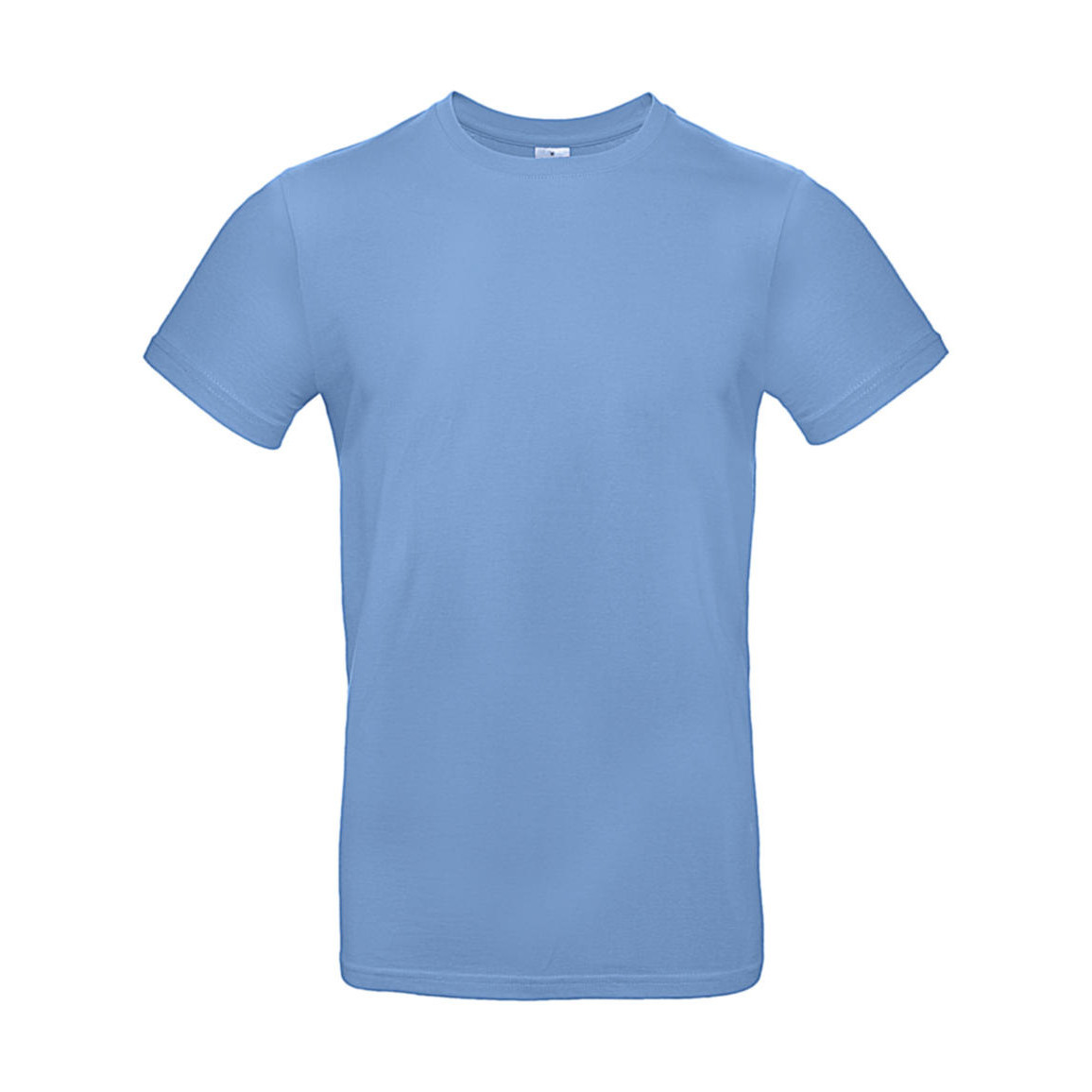 Tričko pánske B&C E190 T-Shirt - svetlo modré, L