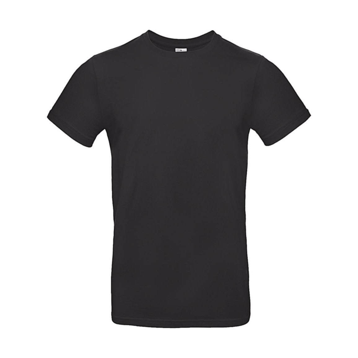 Tričko pánske B&C E190 T-Shirt - středně černé, L