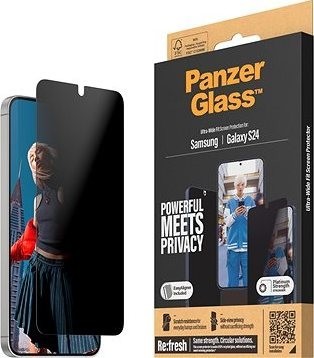 PanzerGlass Privacy Samsung Galaxy S24 s inštalačným rámčekom