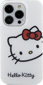 Hello Kitty IML Head Logo Zadný Kryt na iPhone 13 Pro White