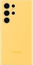 Samsung Galaxy S24 Ultra Silikónový zadný kryt Yellow