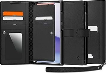 Spigen Wallet S Plus Black Samsung Galaxy S24 Ultra