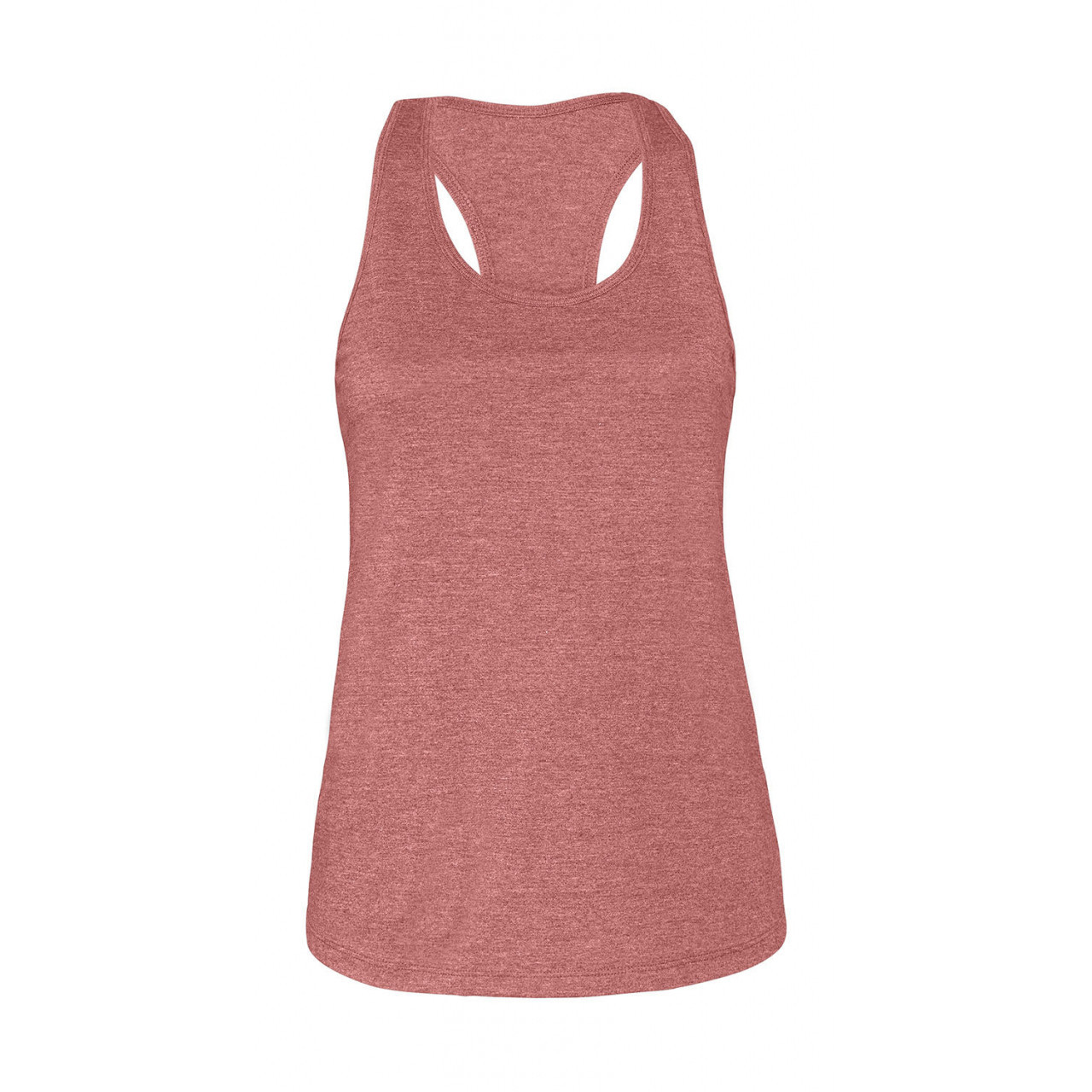 Tielko dámske Bella + Canvas Jersey Racerback - svetlo červené, L