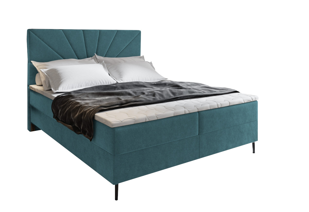 Expedo Čalúnená posteľ boxspring MERI, 180x200,  cosmic 190