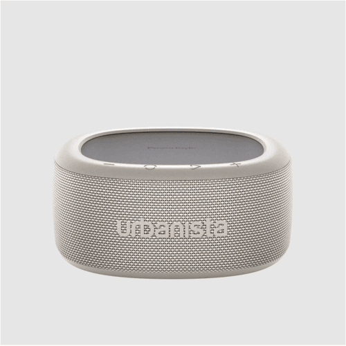 URBANISTA Bluetooth reproduktor so solárnym nabíjaním Malibu, sivá