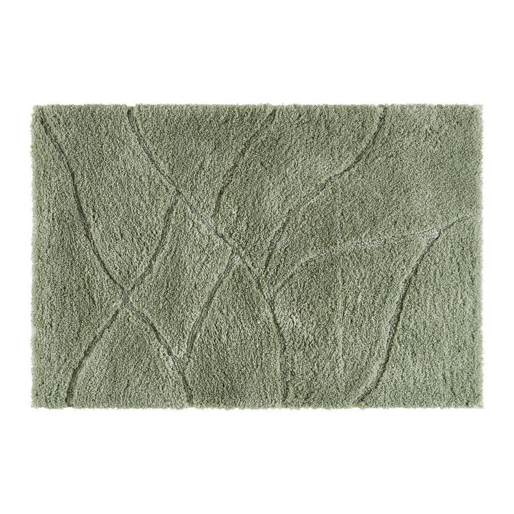 Kúpeľňová Predložka Leave, 60/90cm, Svetlozelená