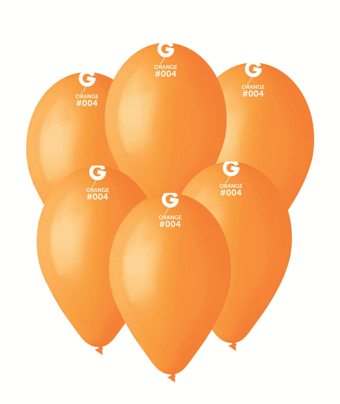 Gemar Balón pastelový - Oranžový 26 cm 100 ks