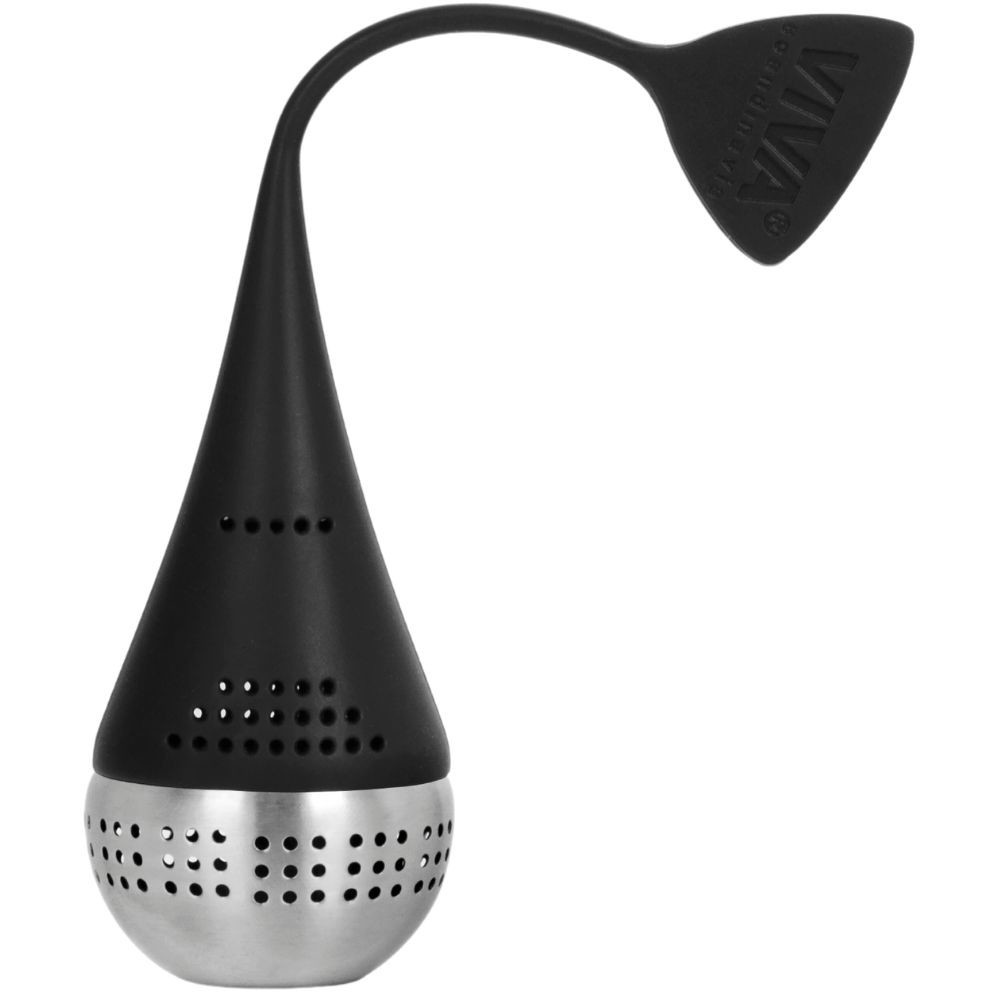 Čajový infúzor INFUSION EGG 16 cm, tmavo modrá, nerezová oceľ, Viva Scandinavia