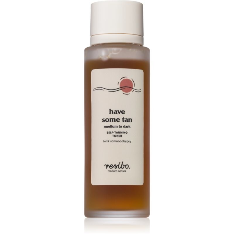 Resibo Have Some Tan! samoopaľovacia voda na tvár a dekolt odtieň Medium to Dark 100 ml