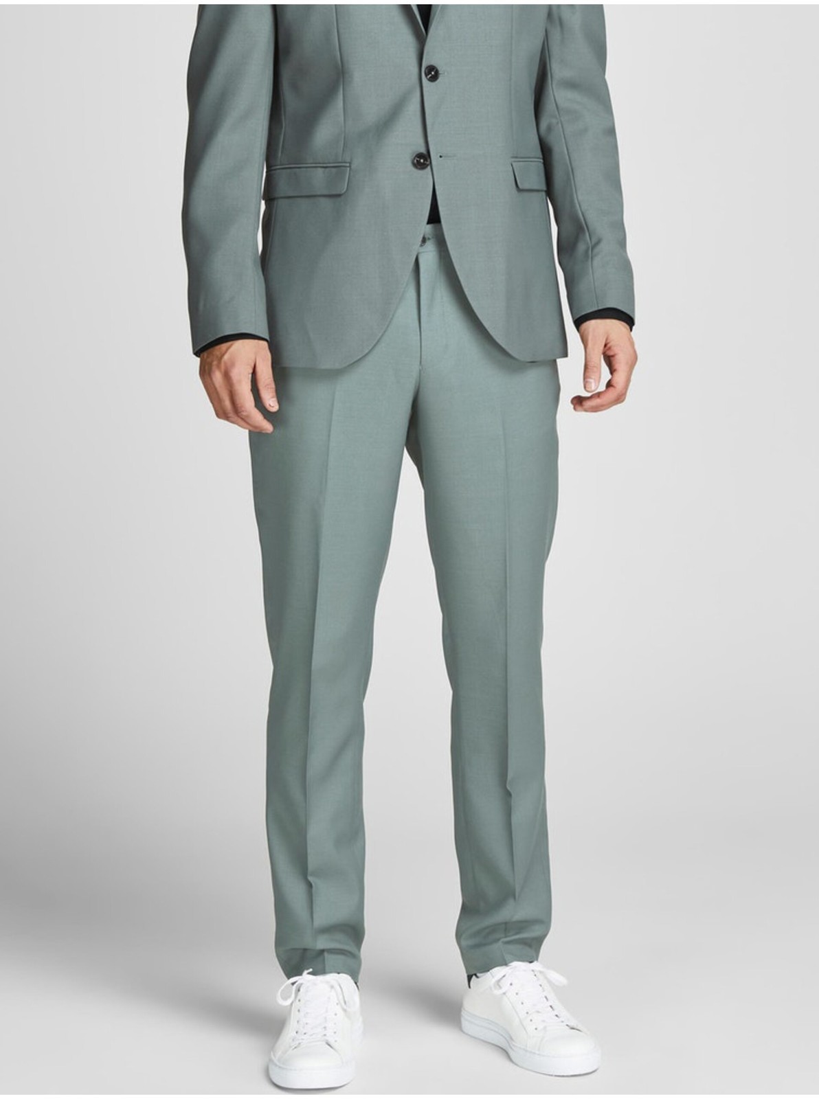 Zelené pánske nohavice Jack & Jones Solaris