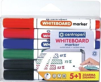 CENTROPEN značkovač 8559 5+1 na tabule